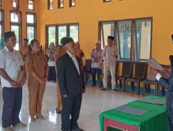 Bupati Halbar Tunjuk Lutfi Sebagai Pj Kades Braha