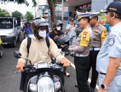 Ditlantas Polda Malut dan Jasa Raharja Beri  Edukasi dan Dedikasi Keselamatan Berlalu Lintas 