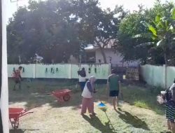 Sambut Ramadhan, Warga Desa Marimabati Halbar Bersihkan Masjid dan Musholla