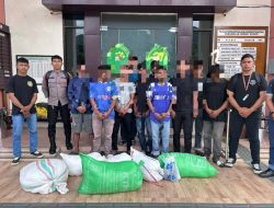 Polsek Oba Utara Ajukan, Sidang Tipiring 10 Terdakwa, Termasuk Halut dan Halbar