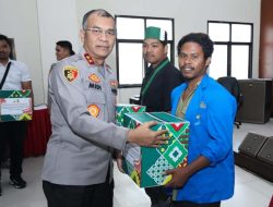 Sambut Bulan Suci Ramadhan, Polda Malut Gelar Baksos Bersama BEM Universitas dan OKP di Kota Ternate