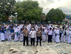 Satlantas Polres Ternate Gelar Sosialisasi Keselamatan Berlalu Lintas di SMP Negeri 6