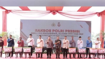 Polri Bagikan Baksos Presisi 161,411 Paket Untuk Masyarakat