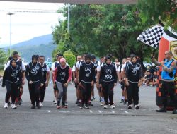 Ratusan Peserta Seleksi SIP Polda Maluku Utara  Jalani Tes Kesamaptaan Jasmani dan Bela Diri Polri