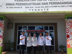 Disperindag Ternate Dukung Kemenkum Malut Inventarisasi Pusat Perbelanjaan Berbasis KI dan Tenun Ternate