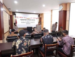Humas Polres Ternate Gelar Literasi Digital Kepada Casis Tahun 2025 