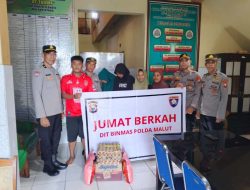 Binmas Polda Malut Sambangi Panti Asuhan At Taqwa di Kota Ternate