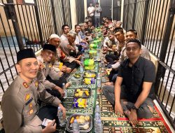Polres Halsel Gelar Buka Puasa Bersama Tahanan