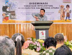Kakanwil Kemenkum Malut Argap Situngkir Buka Diseminasi Kekayaan Intelektual di Halut