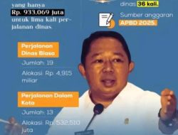 HMI Cabang Ternate Desak DPRD Evaluasi Perjadin Sekkot Rizal Marsaoly