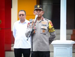 Perdana Pimpin Apel Upacara, Kapolda Tegaskan Soal Disiplin Anggota Polri