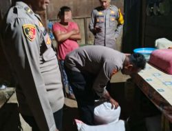 Polres Halteng Amankan Ratusan Kantong Plastik Miras Jenis Cap Tikus