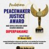 Pendaftaran Peacemaker Justice Award bagi Kades/Lurah Diperpanjang