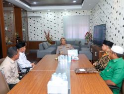 Kapolda Audiens Dengan Kakanwil Kemenag Maluku Utara