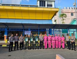 Jelang Hari Raya Idul Fitri, Kapolres Pulau Morotai Bagikan Bingkisan Kepada Petugas PAM