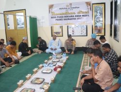 Pererat Silaturahmi, Kapolres Halut Gelar Buka Puasa Bersama Wartawan
