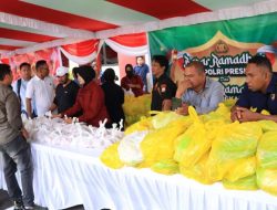 Polda Maluku Utara Hadirkan Bazar Murah untuk Anggotanya 