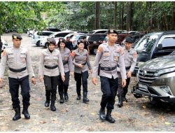 Hindari Gangguan Kamtibmas, Satgas Ops Ketupat Polda Maluku Utara Patroli di Wisata