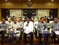 Ikuti Konferensi Pers Menteri Hukum, Kemenkum Malut Siap Optimalkan Capaian Kinerja