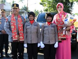 Kunjungi Polres Halmahera Barat, Kapolda Diapresiasi Bupati Halbar