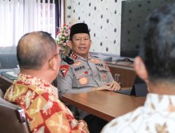Silaturahmi ke Polda Malut, Wali Kota Ternate Tegaskan Pemkot Siap Jadi Fasilitator