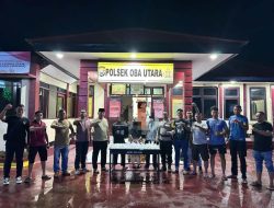 Diduga Jual Miras, Tiga Orang Pemuda dan Pemudi Diamankan ke Polsek Oba Utara