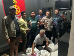 Edarkan Ratusan Kantong Miras di Ternate, Pria Paruh Baya Asal Jailolo Ditangkap Polisi
