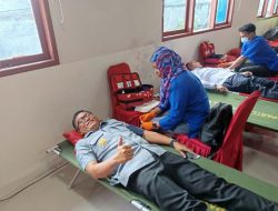 Kanwil Kemenkum Malut Ikut Donor Darah Rayakan Hari Bhakti Pemasyarakatan ke-61