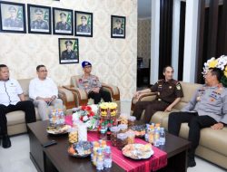 Kapolda Maluku Utara Jalin Silaturahmi dengan  Kejaksaan Tinggi , Perkuat Sinergi Penegakan Hukum 