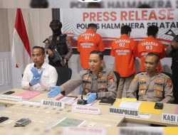 Miliki Narkotika Puluhan Gram, Seorang Oknum UPP Kelas II Babang Halsel Ditangkap Polisi