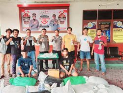 Miliki Miras Belasan Karung, Dua Pemuda Asal Halmahera Barat Ditangkap Polsek Ternate Selatan