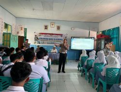 Ditlantas Polda Maluku Utara Gelar Police Goes To School di SMA Negeri 3 Ternate