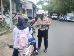 Puluhan Pengendara Pelanggar Lalu Lintas Ditindak Satlantas Polres Ternate