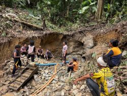 Polres Haltim Tetapkan 5 Penambang Emas Ilegal Sebagai Calon Tersangka