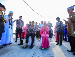 Kapolda Malut dan Ketua Bhayangkari Kuker ke Polresta Tidore Kepulauan