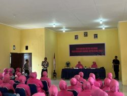 Satlantas Polres Sula Gelar Sosialisasi Keselamatan Berlalu Lintas kepada Bhayangkari