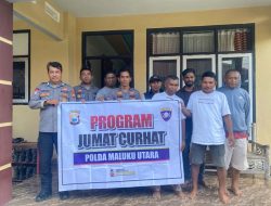 Dengar Keluhan Masyarakat, Polda Malut Gelar Program Jumat Curhat