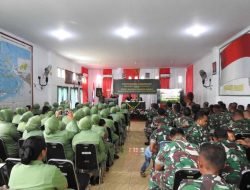 Kodim 1510/Sula Gelar  Pertemuan Gabungan Bersama Persit Kartika Chandra Kirana