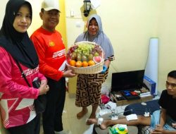 Wujud Kepedulian, Kapolda dan Ketua Bhayangkari Daerah Maluku Utara Kunjungi Anggota di Jakarta 