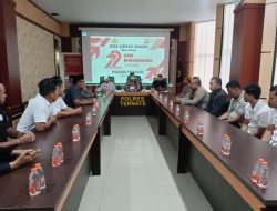 Polres Ternate Gelar Doa Lintas Agama Jelang Hari Bhayangkara ke-79