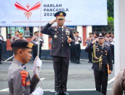 Kapolda Maluku Utara Pimpin Upacara Peringatan Hari Lahir Pancasila