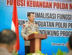 Kapolda Malut: Fungsi Keuangan Polri Harus Strategis dan Akuntabel