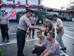 Sebanyak 497 Perwira dan Bintara di Polda Maluku Utara Naik Pangkat satu Tingkat Lebih Tinggi 