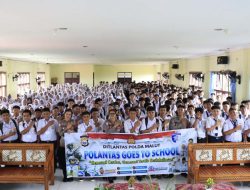 Ditlantas Polda Malut Kembali Gelar Police Goes To School di SMA Negeri 1 Ternate