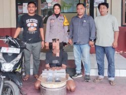 Spesialis Pencurian Alat Elektronik dan Motor Diringkus Tim Resmob Polsek Ternate Selatan