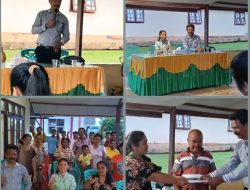 Hari Pertama Reses, Anggota DPRD Halut Harold Debeturu Sambangi Desa Talaga Paca