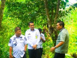 Kakanwil Argap Situngkir Tinjau Lahan Aset Kemenkum Malut
