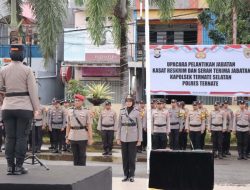 Resmi Jabat Kasat Reskrim Polres Ternate, AKP Bakry Syahruddin Diminta Buat Terobosan Baru