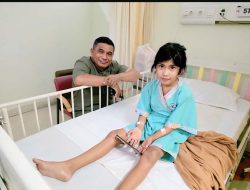 Aurelia Bocah 8 Tahun Sembuh dari Bocor Jantung Berkat Bantuan Haji Robert Nitiyudo