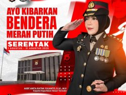 Menjelang HUT RI ke-80, Kapolres Ternate Ajak Masyarakat Warnai Kota dengan Merah Putih